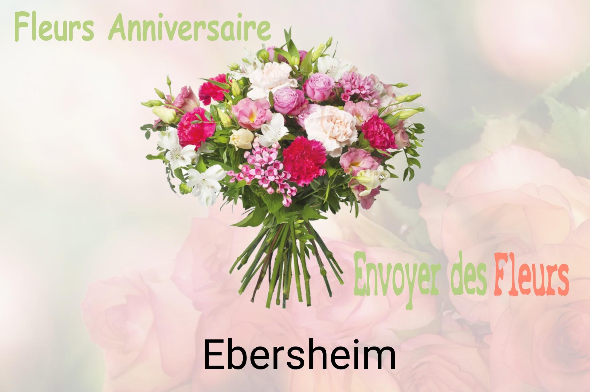 Bouquet de fleurs d’anniversaire livré à Ebersheim