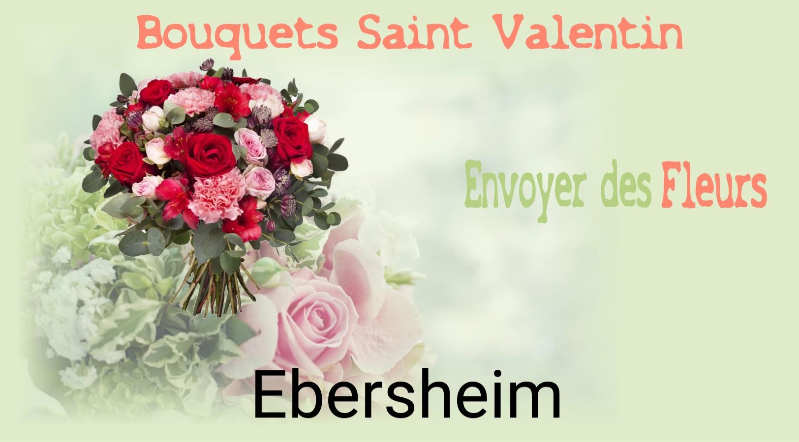 Roses de Saint-Valentin livrées à Ebersheim